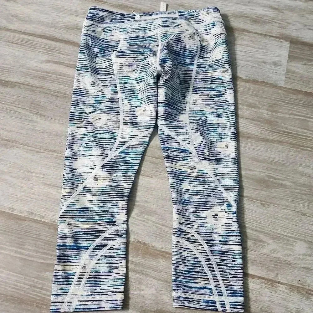 lululemon Blurry Belle Run Inspire Cropped Leggings